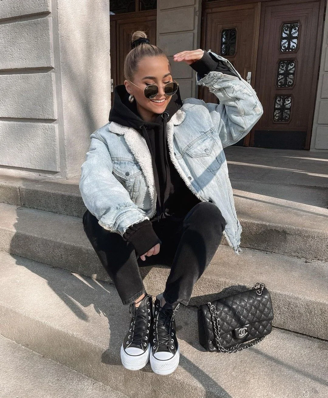 denim jacket outfit
