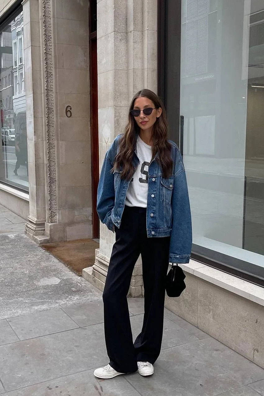 Denim Jacket Outfit Ideas That Make Every Look Cooler Without Even Trying