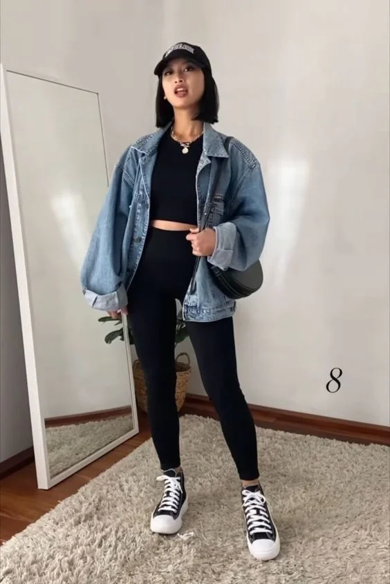 denim jacket outfit